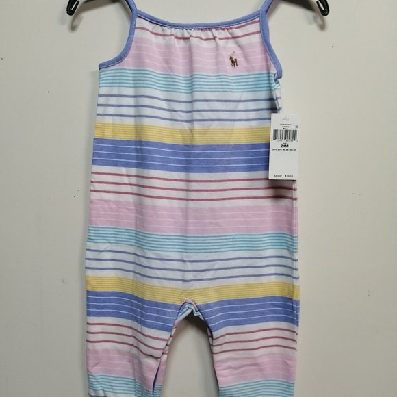 BNWT Ralph Lauren Baby Jumpsuits Multi Color Size 24 Months - Picture 8 of 8